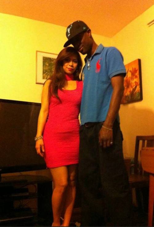 black and Filipino couple
