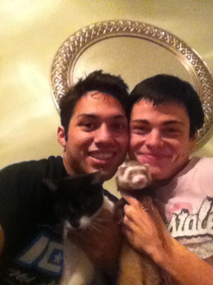 Mexican and White gay couple